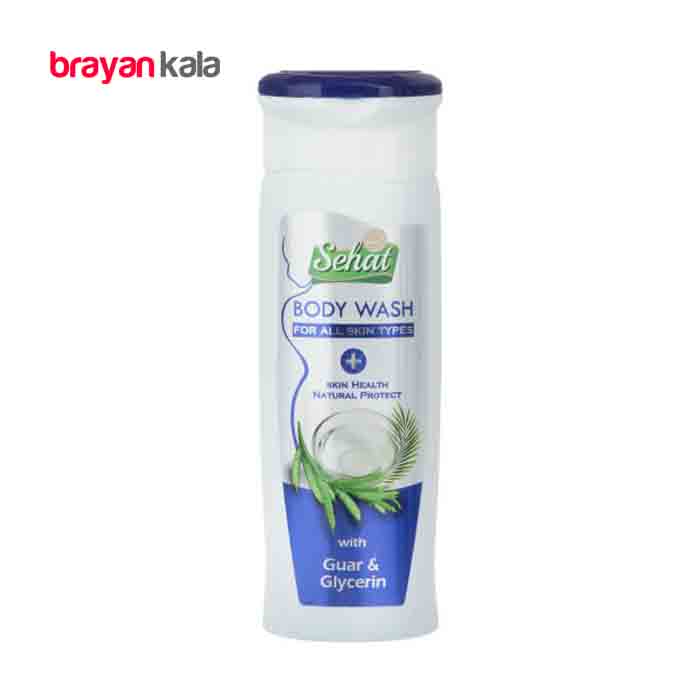 عکس اصلی شامپو بدن صحت مدل Guar & Glycerin حجم 300 میلی لیتر